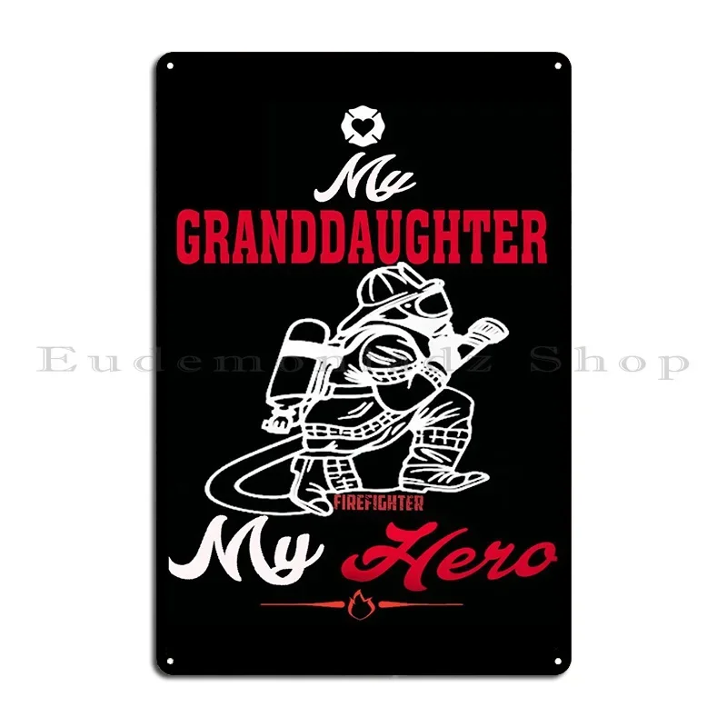 Proud To Be A Firefighter Metal Signs Customize Wall Decor Garage Plaques Designing Party Tin Sign Poster
