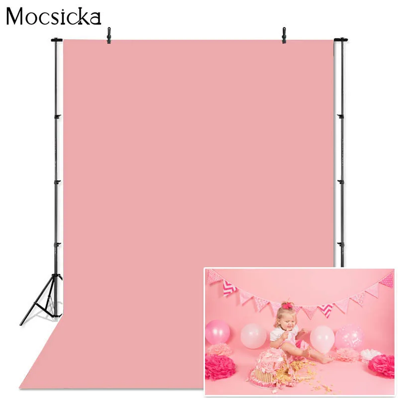 Couleur unie Décors Adulte Enfants Nouveau-Né Anniversaire Portrait D'art Photo Mariage Fond Photocall Accessoires de Photographie Fond D'écran