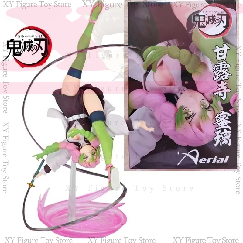 (En stock) TAiTO Aerial Demon Slayer Kanroji Mitsuri PVC 23CM Anime figuras de acción modelo colección juguete