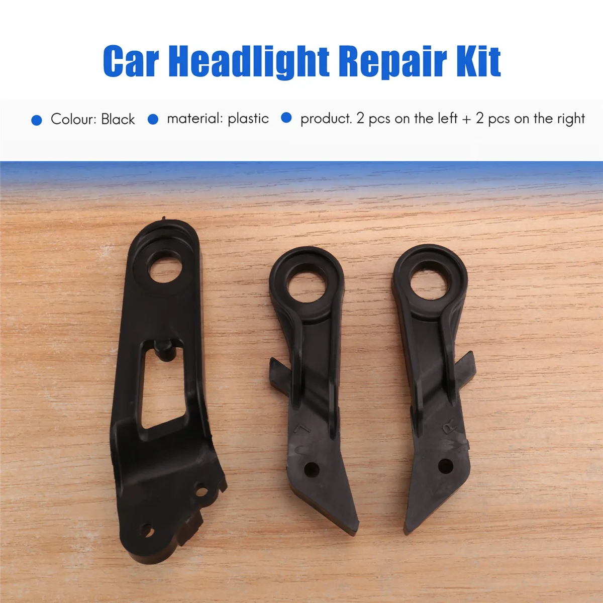 Car Headlight Repair Kit for Toyota Lexus RX330 2003-2008 Headlight Bracket Protection Ring 8119448030 8119348030