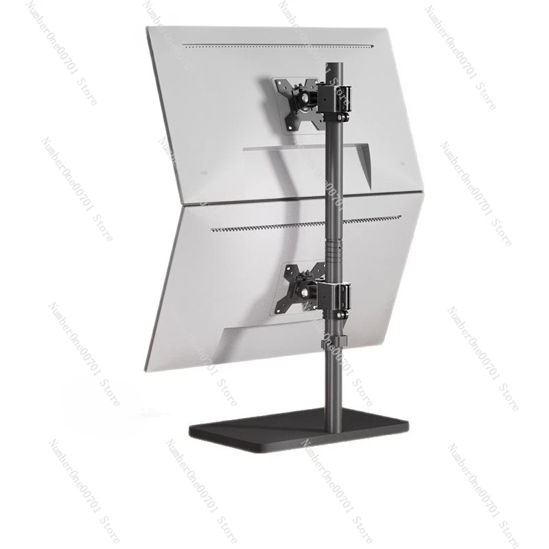 

2 Dual Screen Monitor Support One to Two Computer Arm Extendable Height Adjustable Base Multi-Screen 2-in-1 Splicing Rotating