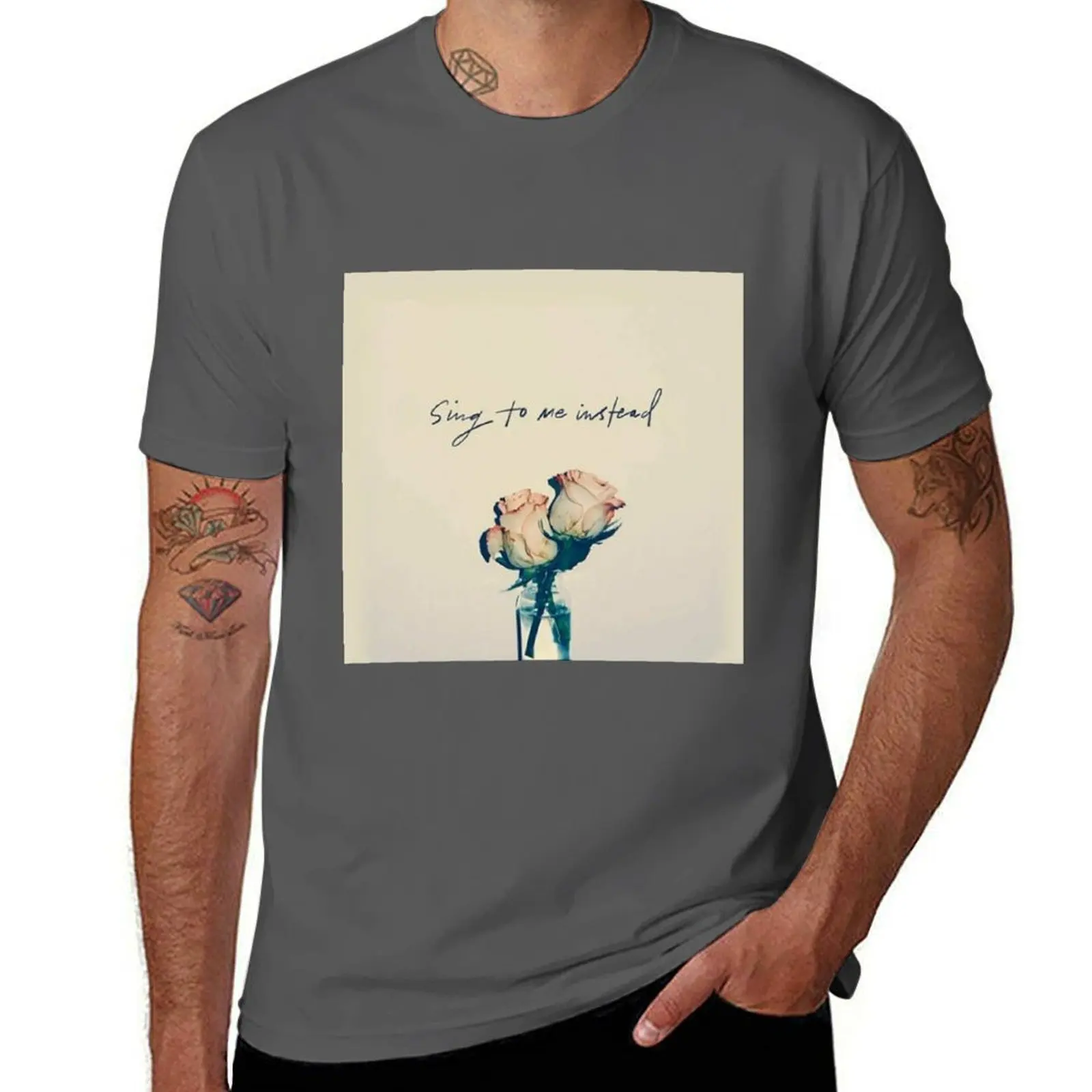 

Sing To Me Instead T-Shirt Basic Plain Tee for Spring and Summer