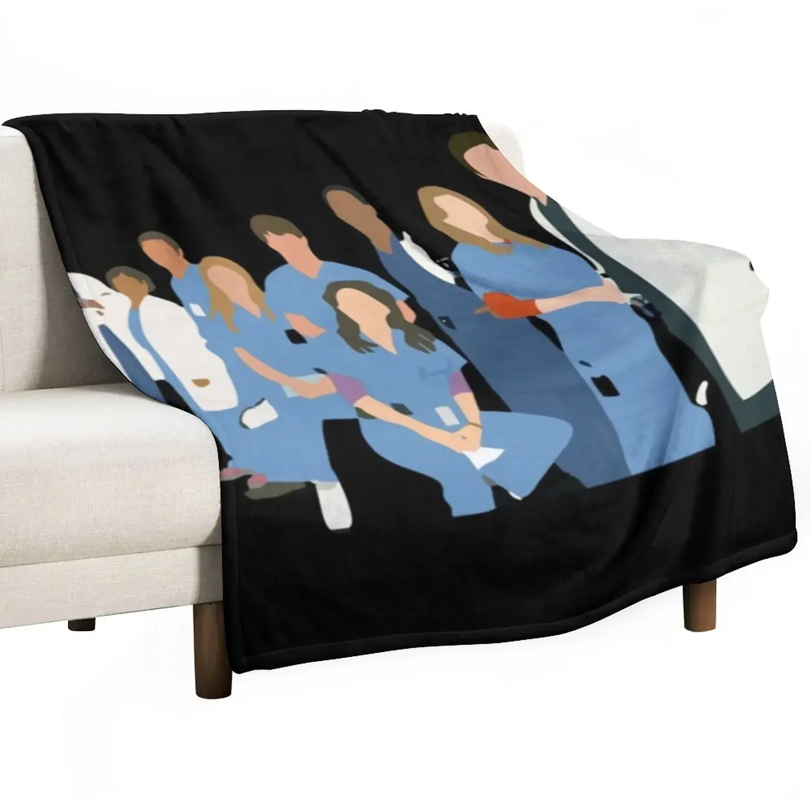 

Greysanatomy Throw Blanket Luxury Designer blankets ands Blankets For Baby Soft Blankets