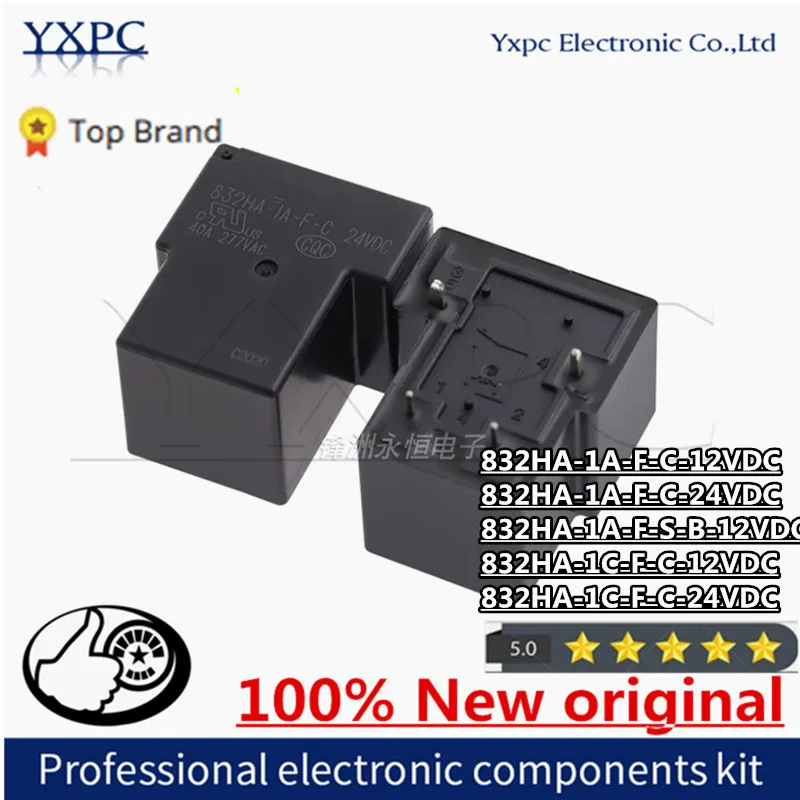 1pcs New 832HA-1A-F-C-12VDC 832HA-1A-F-C-24VDC 832HA-1A-F-S-B-12VDC 832HA-1C-F-C-12VDC 832HA-1C-F-C-24VDC 832HA-1C-F-C Relay