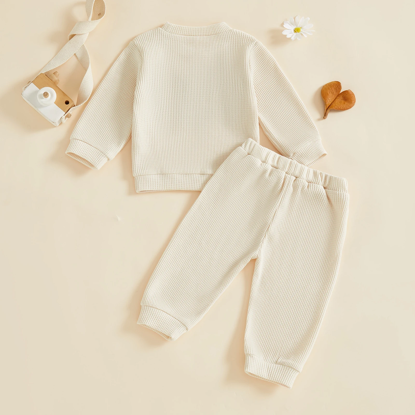 

Осенний комплект одежды для маленьких мальчиков, модный пуловер с длинными рукавами и вышивкой букв, толстовка со штанами, комплект из 2 предметов