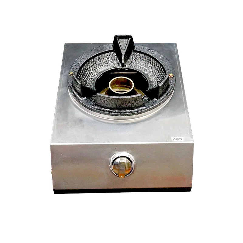 Commercial Gas Stove with Low Pressure and Flameout Protection for Hotel Kitchen Tool Parts