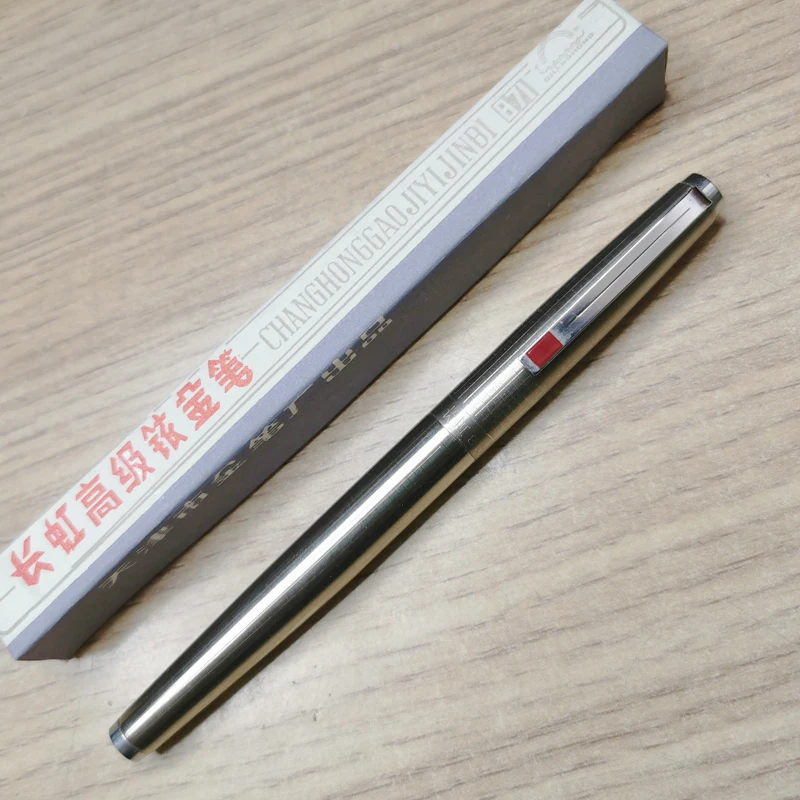 

Rare Changhong 815 Fountain Pen Iridium Ink Pen Dark Pointed Arrow Marks the 90s of the Old Stock