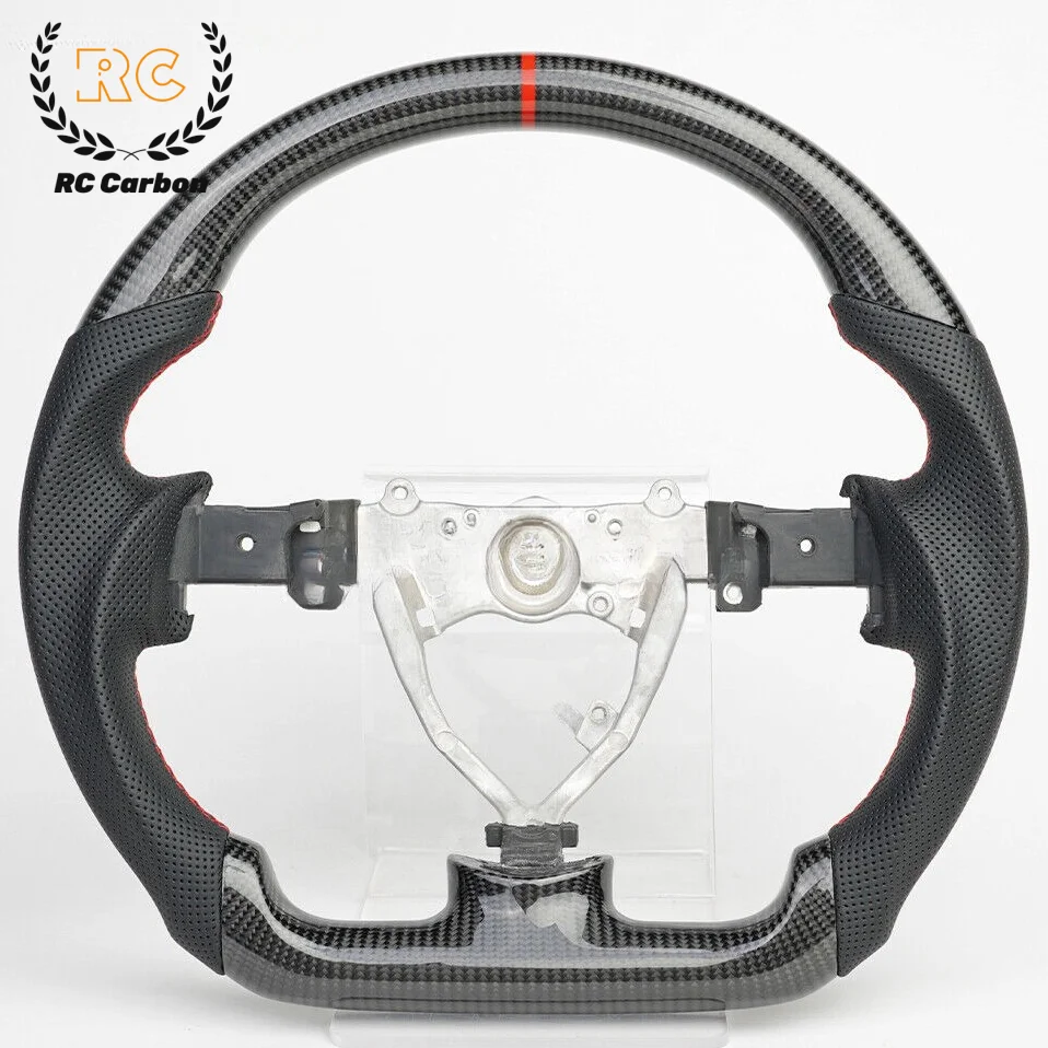 

Carbon Fiber Perforated Leather Steering Wheel For 06-11 Lexus IS 250 300 350