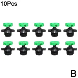 10 sztuk 1/2 Cal automatyczne obrotowe głowice zraszaczy mikro zraszacz obrót o 360 stopni do nawadniania ogrodu zazielenianie Sprinkl R6R5