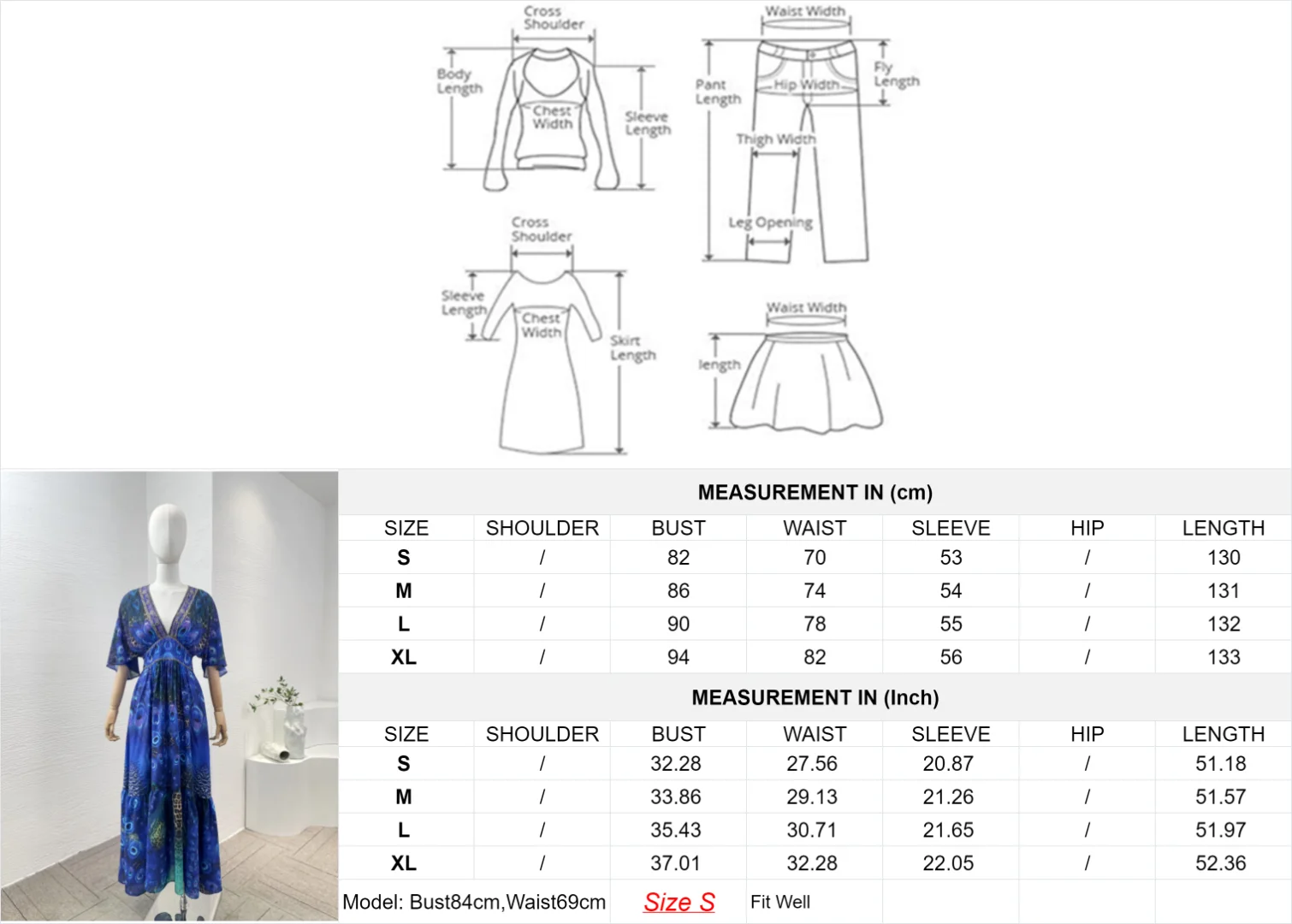 Neue mehrfarbige Seiden-Cut-Out-Midi- und Minikleider für Damen mit weißem Blumendruck, Größe läuft größer