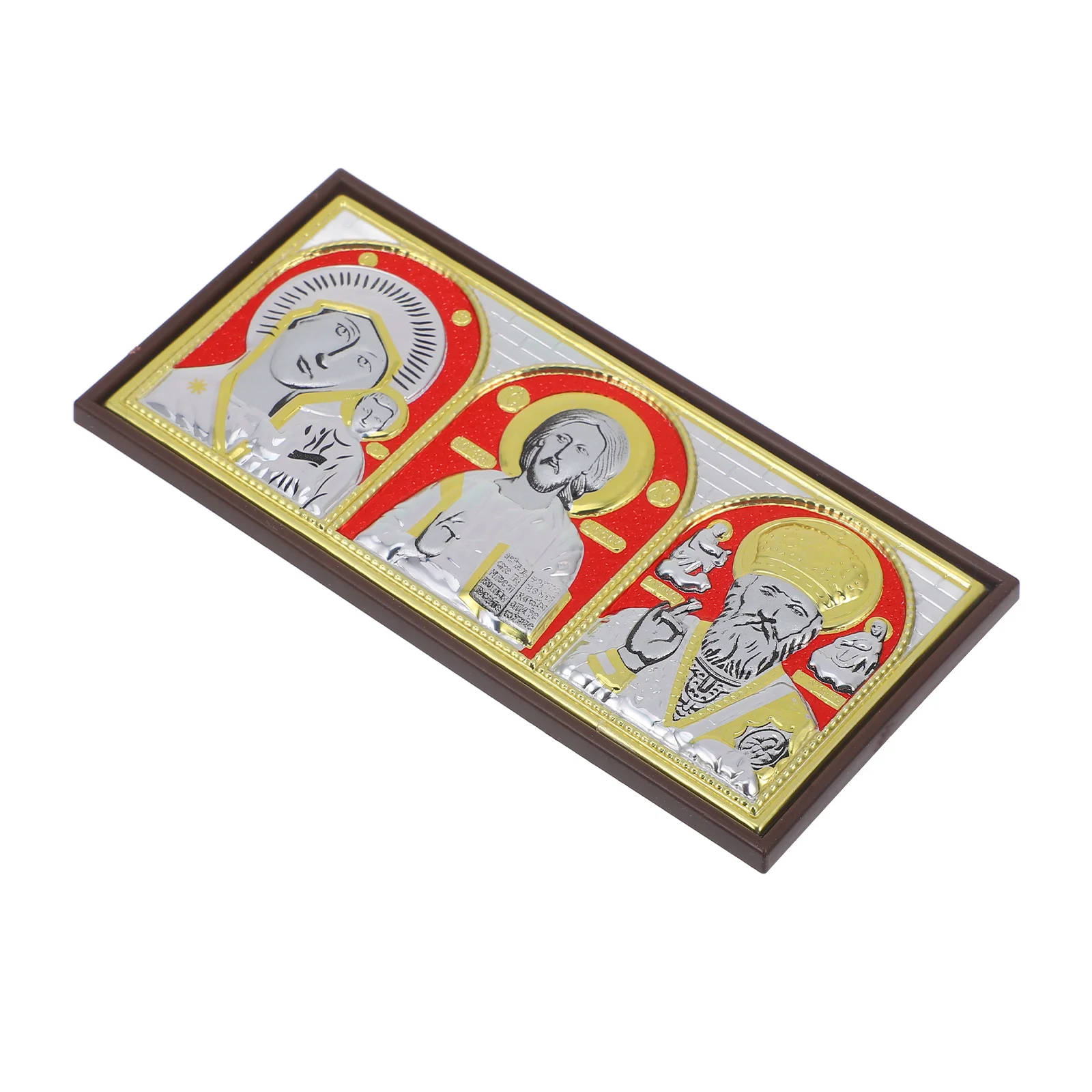 

Aluminum Foil Christmas Ornament Charming Xmas Table Sign Festive Party Decoration Christmas Desktop Ornament Holiday