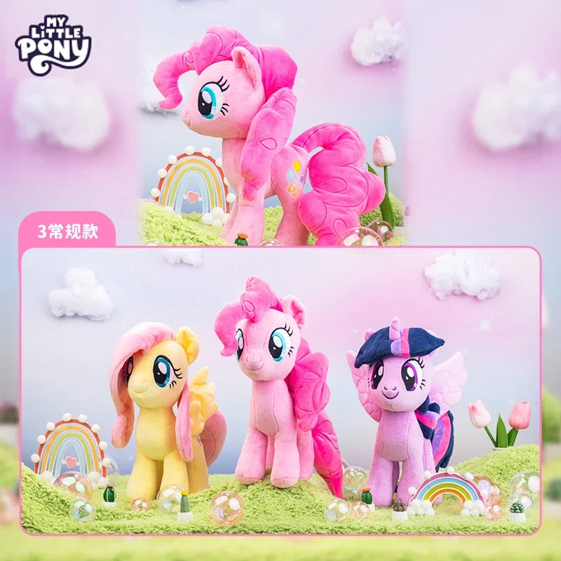 

My Little Pony Plush Doll Anime Twilight Sparkle Fluttershy Pinkie Pie Cartoon Soft Ornament Birthday Kawaii Toy Children Gifts