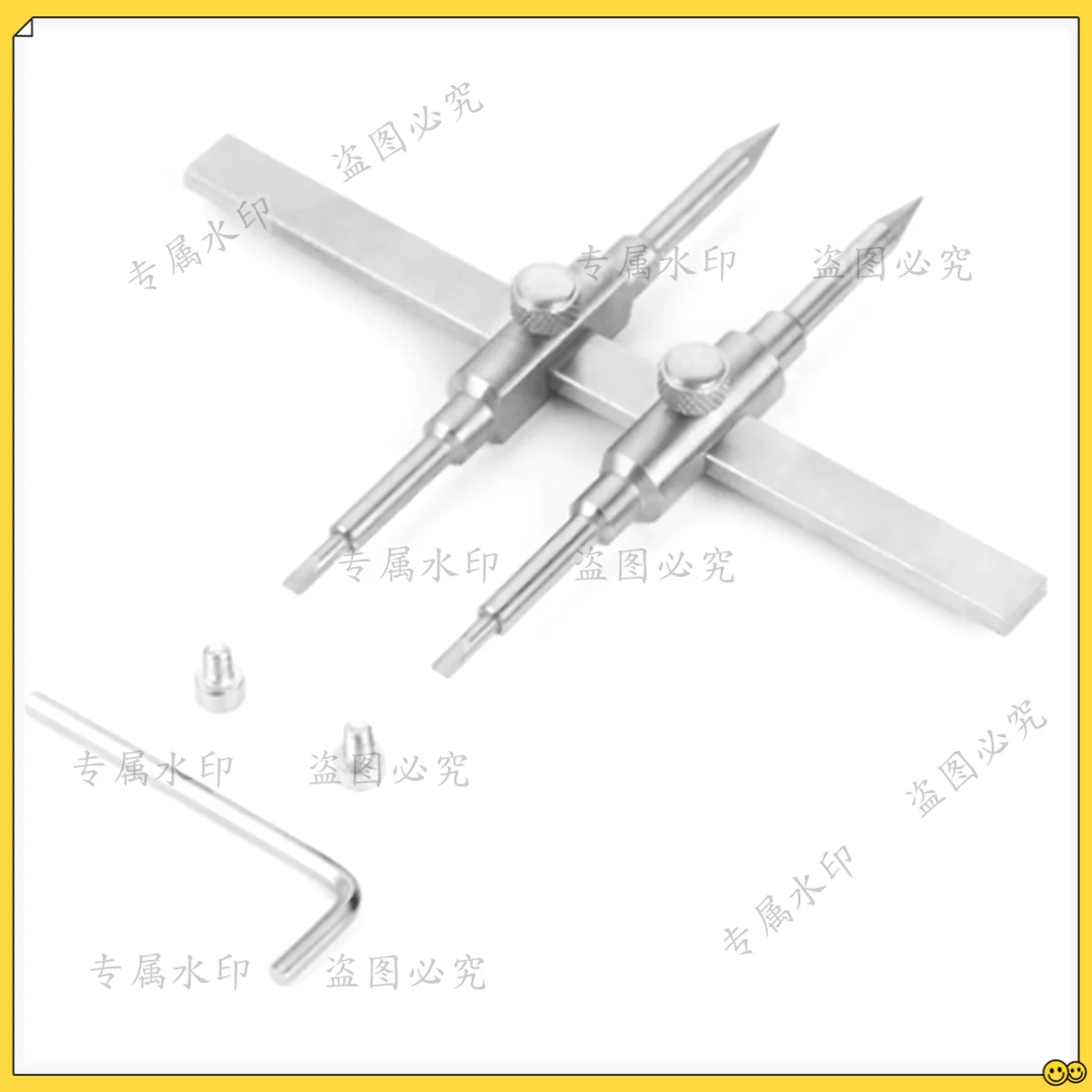 Adjustable DSLR Camera Lens Spanner Wrench Opening Open Repair Tool Set Remover for 10-130mm Camera Lens Can Dismantled