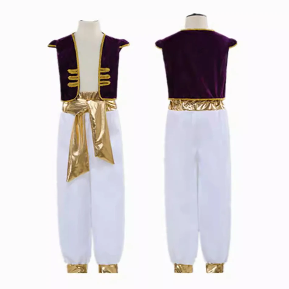 

2 Pcs Christmas Cosplay Costume Autumn Baby Girl Boy Prince Role Play Performance Outfit Halloween Children's Stage Wear Sets