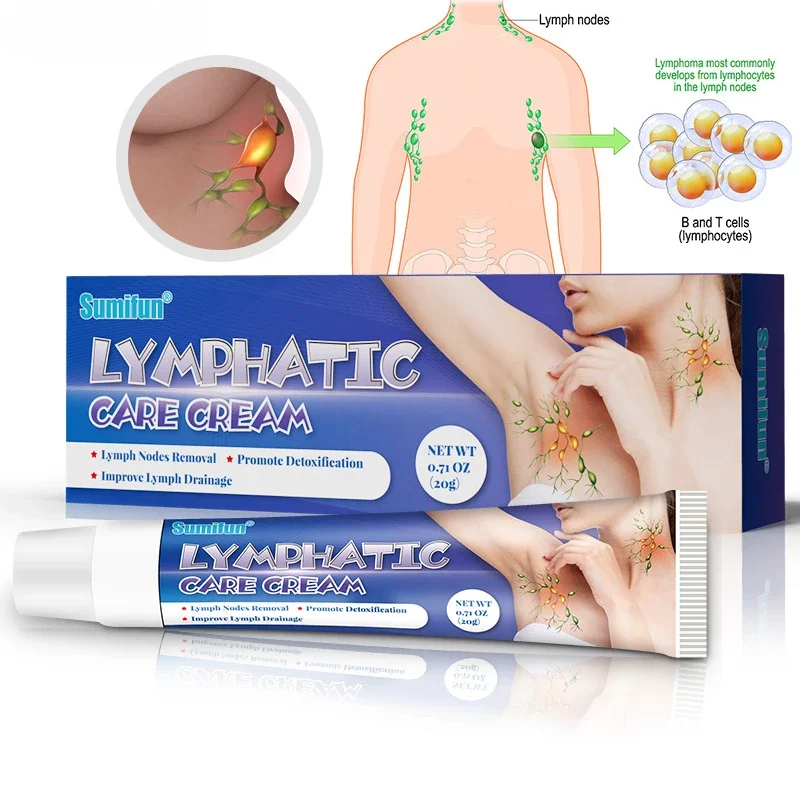 Professional Lymphatic Massage Cream Effectively Eliminate Lymph Nodes Vice Breast Elimination Care Cream