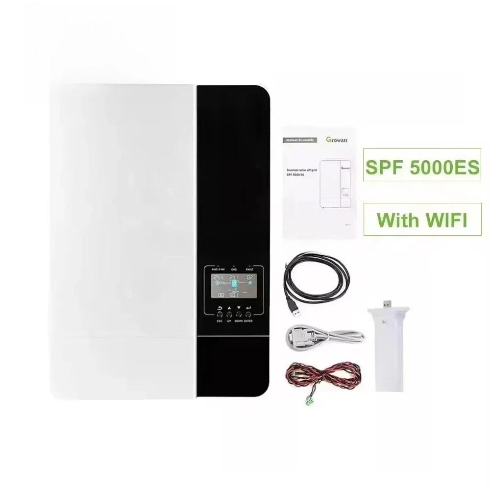 

Multifunctional solar photovoltaic power generation system intelligent off-grid power inverter pure sine wave hybrid solar