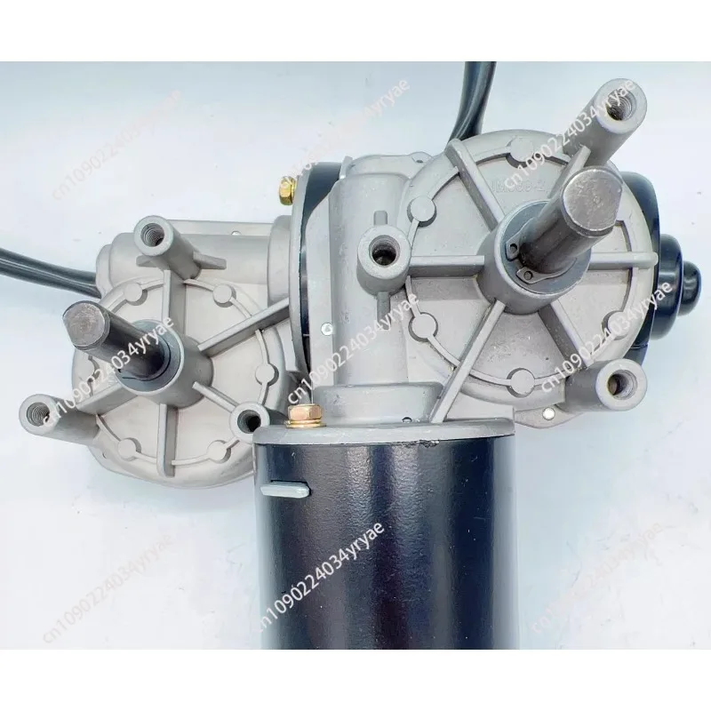 Motor de engranajes helicoidales de CC de 12V 24V 80W 90W 100W 120W 150W 30RPM-70RPM con engranaje de cobre, económico