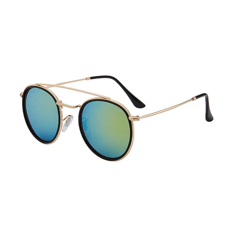 

Perfect Designer RCWJBON 3647 Polarized Sunglasses Men Women Blue Plate Metail Alloy Frame Eyewear Anti-Glare Sun Glasses UV400