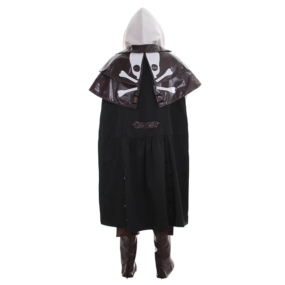 

Game Edward Kenway Cosplay Costume Men Battle Uniform Full Set Halloween Party Outfits