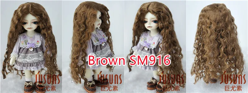 JD220 1/6 1/4 1/3 1/12 Blythes Extremely Long Curly Fashion Synthetic Mohair BJD Wig YOSD MSD SD Doll Accessories