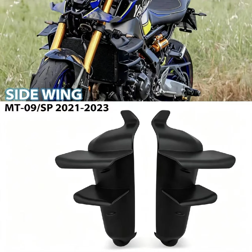 Fit For YAMAHA MT-09/SP Side Wing Side Spoiler Frontal Spoilers MT09 2021 2022 2023 Front Spoiler Lower Spoiler Flank