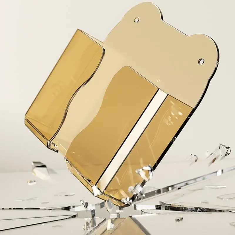 F3MA Clear Wall Holder Support с зарядной дырой для домашнего рабочего офиса использование