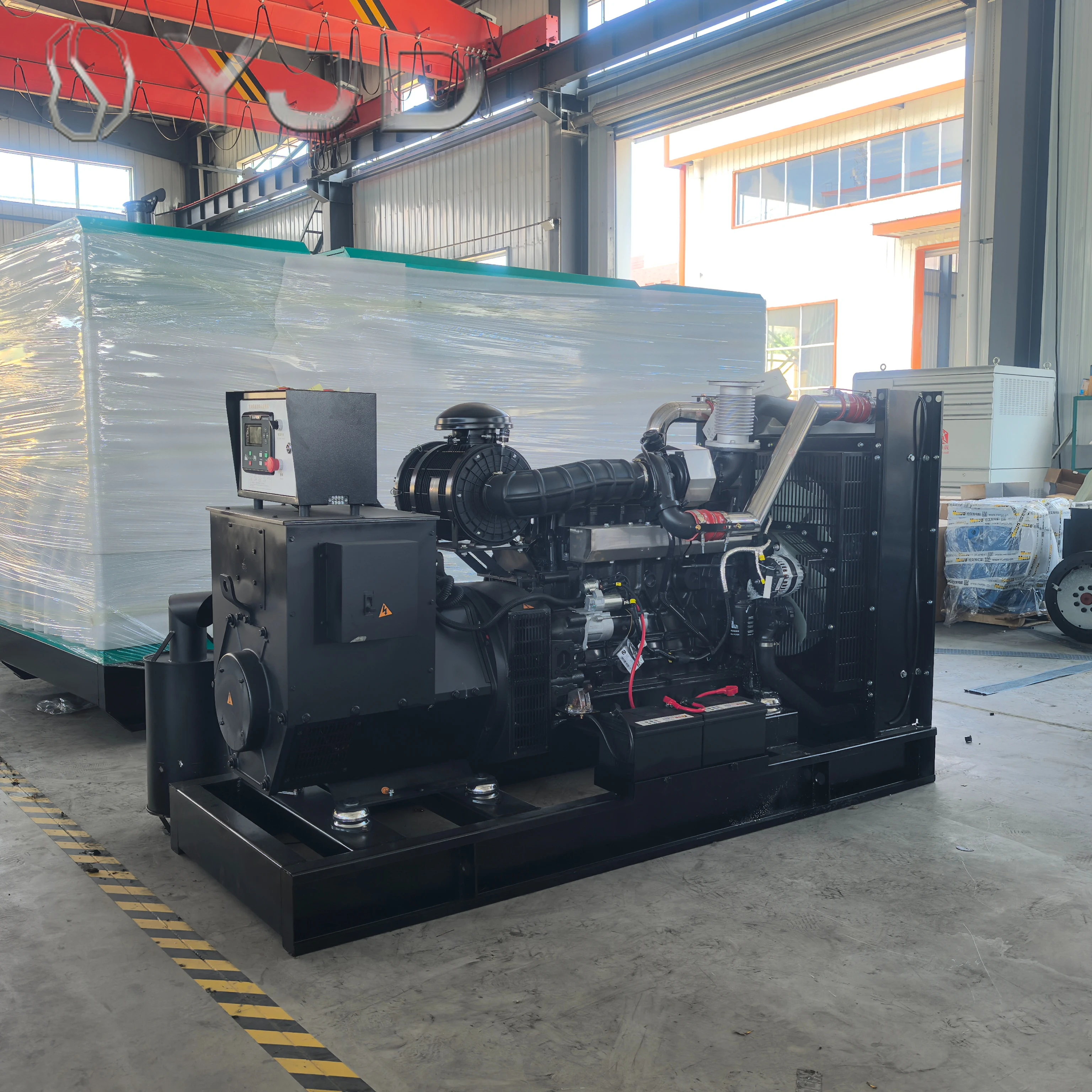 Shangchai Open Frame Silent Diesel Generator Set Available in 12/15/20/30/40/90/100/150/200KW Models