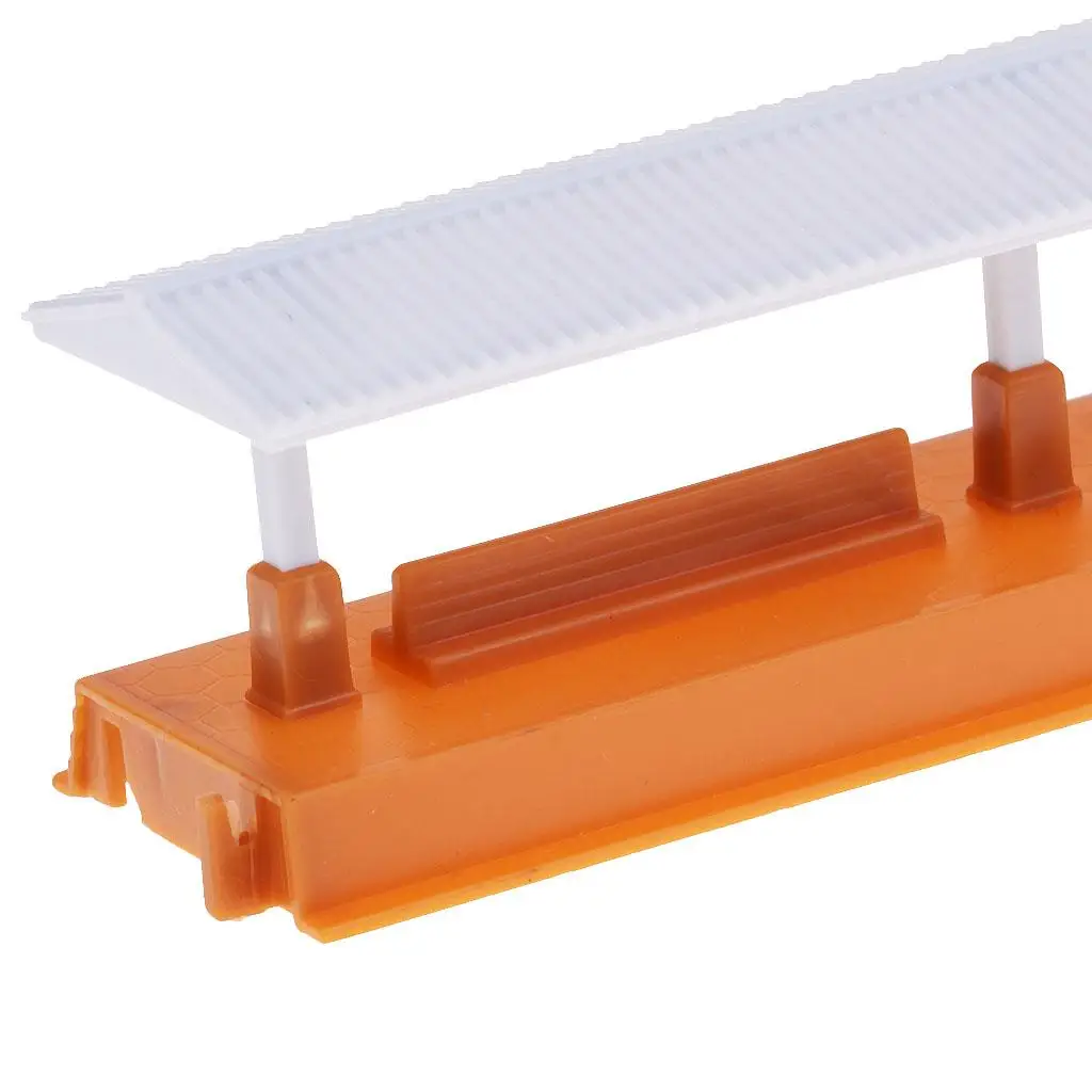 

Railway Platform Model HO Scale Plastic Detailed Building for Model Railway 1 87 Sand Table Layouts