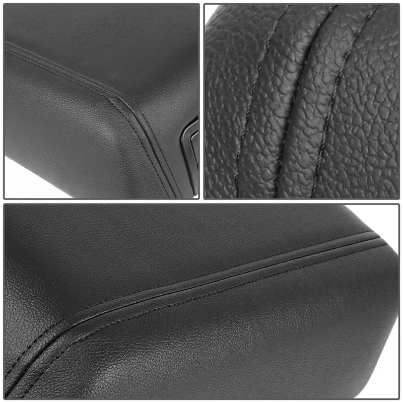 

Car Center Console Armrest Lid Cover GECS-004-BK For Ford F-150 F150 Lincoln Mark LT 2004-2008 Arm Rest Latch Box