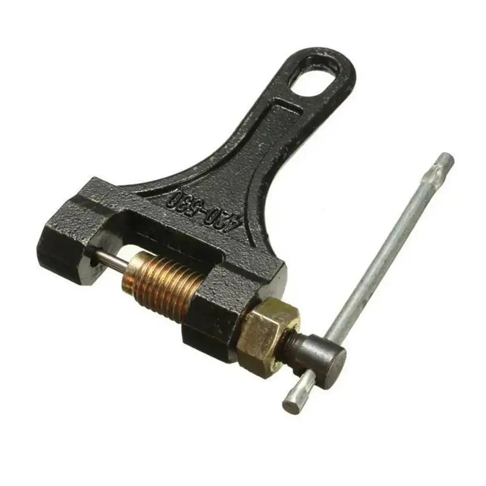 420 428 520 530 Motorcycle Chain Breaker Link Removal Splitter Motor Chain Cutter Riveting Tool 420-530 Cycle Repair Tool