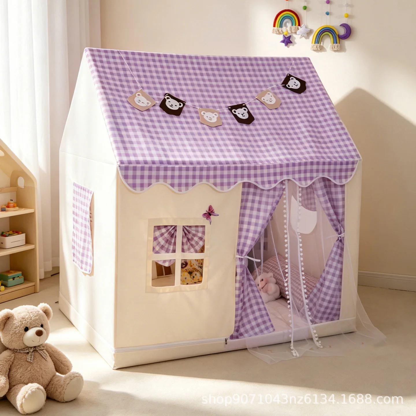 Children's tent castle game house boys and girls princess toy house indoor small house baby sleeping birthday gift
