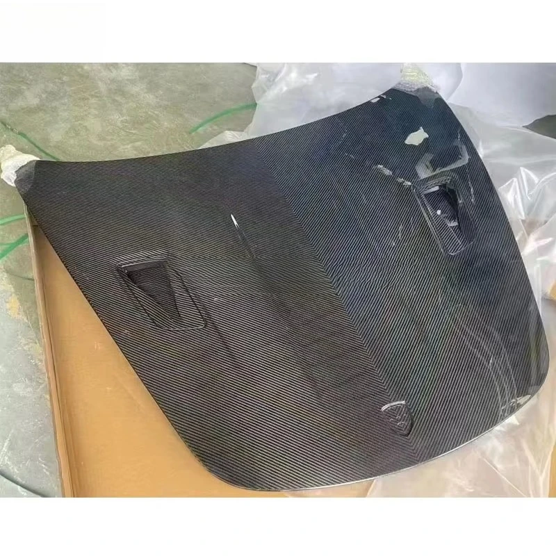 ملحقات غطاء محرك السيارة من ألياف الكربون عالية الجودة لبورشه كايمان بوكستر 718 GT4 ترقية غطاء المحرك بتصميم RS #2