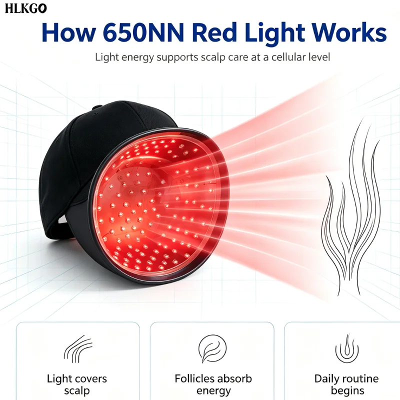 High Power 96 Diodes LLLT Laser Hair Growth Helmet Red Light Cap for Baldness Regrowth Electric Comb Head Care Home Use