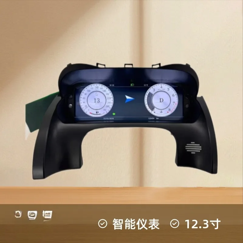Suitable for  F-Type LCD instrument 12.3 inch smart instrument cluster with wireless Carplay