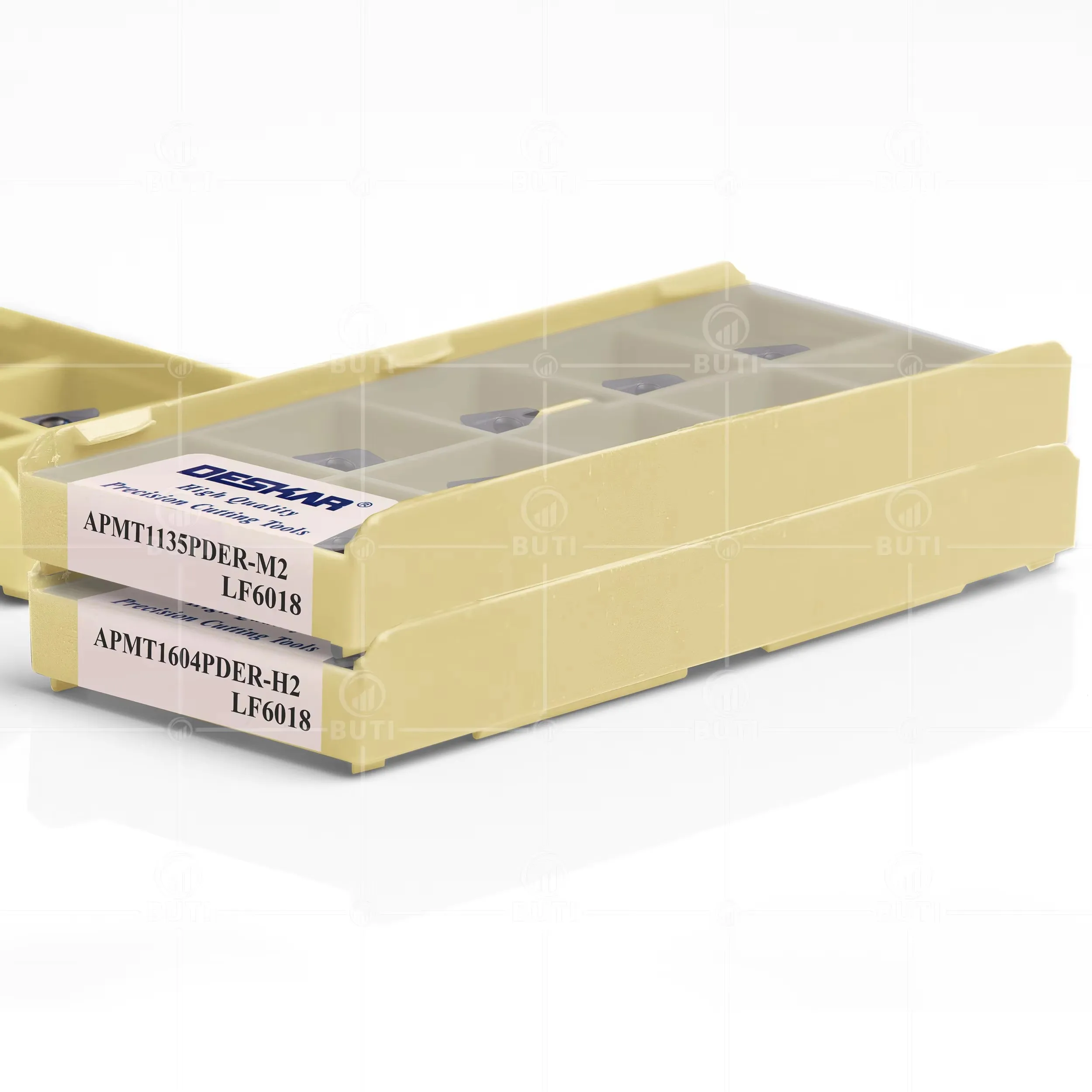 DESKAR 100 % Original-Fräsmesser Serie APMT1604PDER/1605PEER-H2 M2 QM XM APMT 160420 PDER-GW LF6018 LF6028 Hartlegierungsklinge CNC