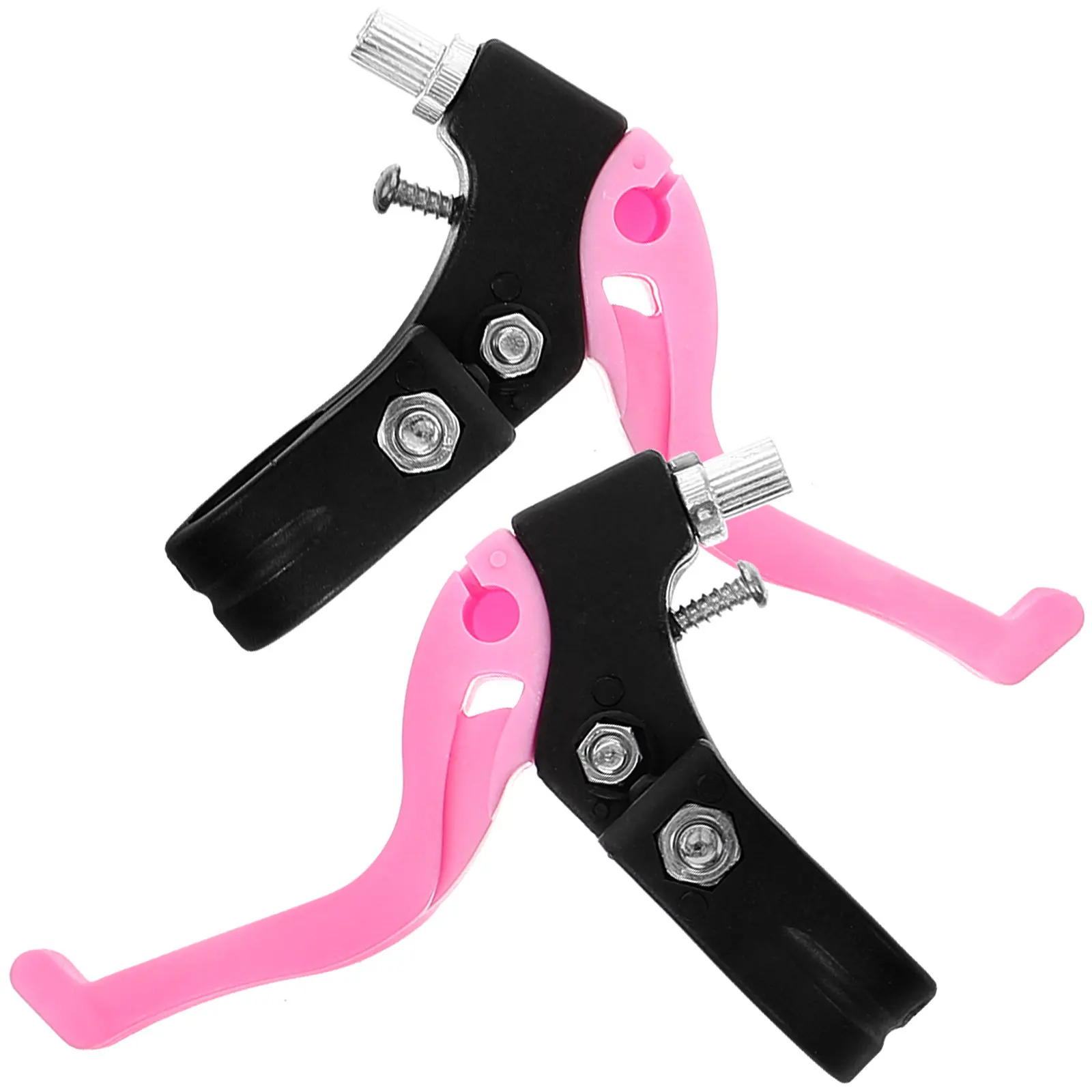 1Pair Bike Brake Levers Plastic Metal Strong Lightweight Cycling Bike Brake Parts Handlebar Replacement Bicycle Brakes