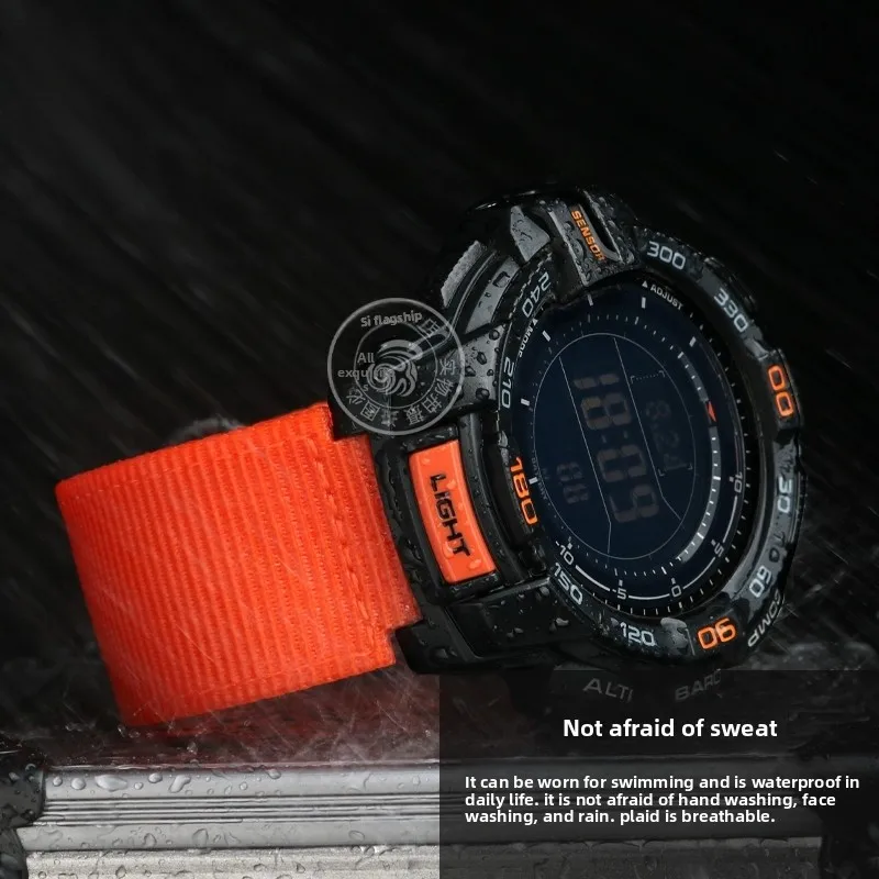 Нейлоновый ремешок для часов Casio G-Shock DW-5600 GW-B5600 GM-5600 GM110 GA110 GM2100 GA900 AE1200, спортивный водонепроницаемый холщовый ремешок для часов