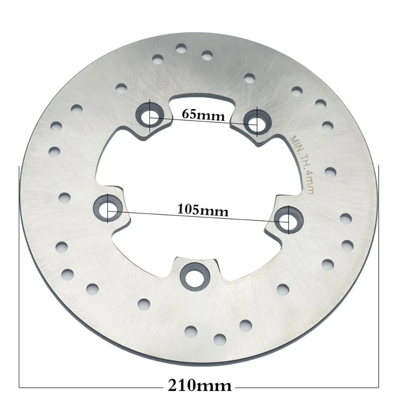 

210mm Rear Brake Disc Rotor For Suzuki AN250 2007-2008 AN400 AN 400 2007-2015 AN 250 400 AN400 Skywave/Burgman/ABS 2009-2020