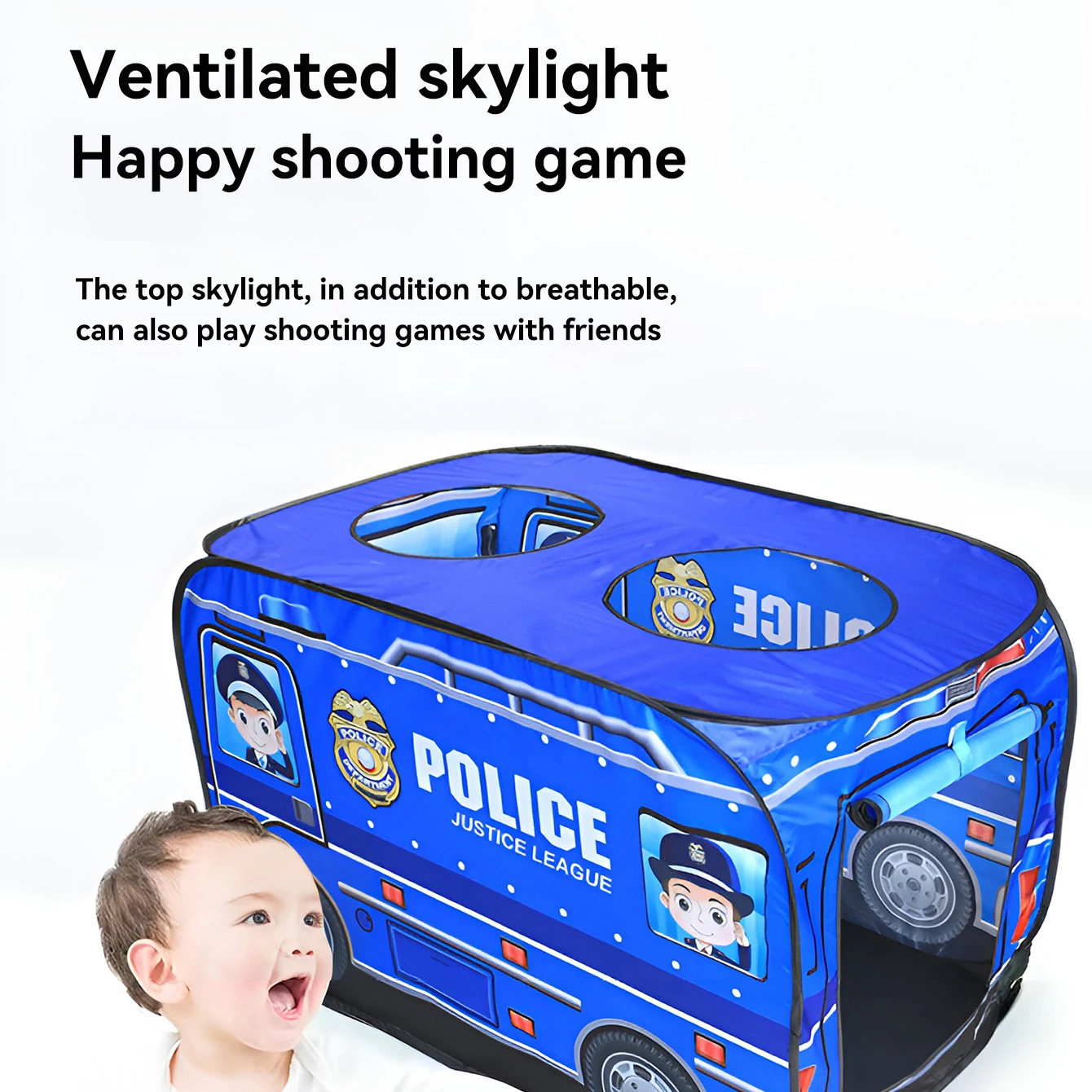 Składany namiot do modelowania samochodu dla dzieci z motywem odtwarzania Ocean Ball Pool House