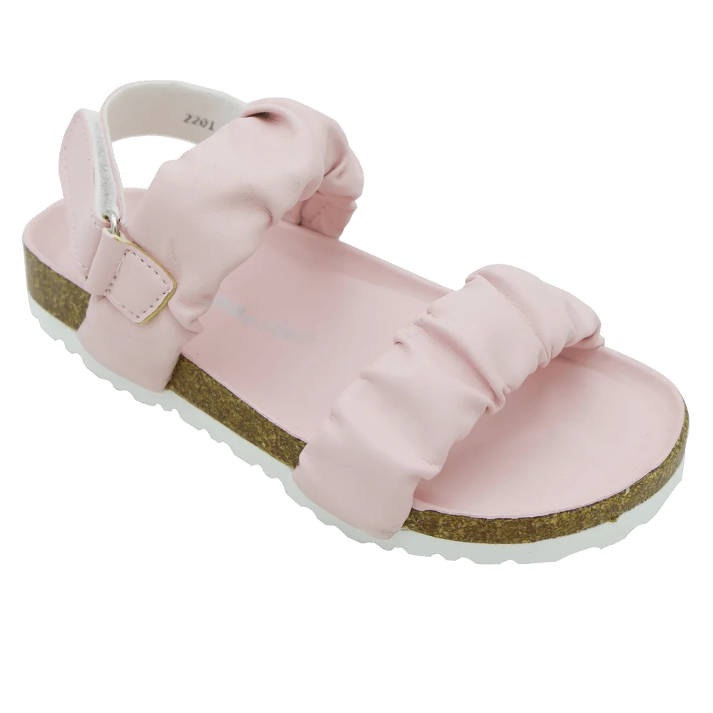 Sandalias de fondo plano para niña, chanclas de Color Macaron, a la moda, de 1 a 12 años, de alta calidad, venta al por mayor, novedad de 2024