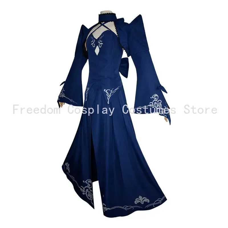 LQSBluu Cosplay Alter Fate Saber Costume Cosplay parrucca Arutoria Pendoragon Cosplay Halloween Carnevale Outfit Party Dress