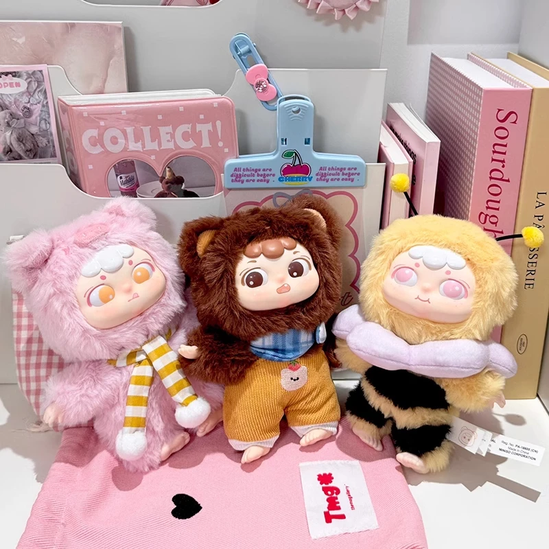 

Dai's Animal Crazy Party Series, плюшевая слепая коробка, креативная аниме-фигурка, игрушки, милый декор для стола, коллекционная игрушка-сюрприз, подарок для девочки