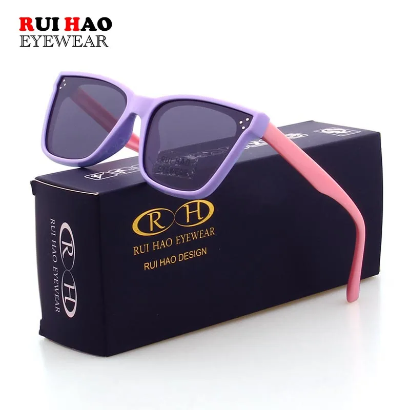 Kids Polarized Sunglasses 4 Color Options Unisex Leisure Sun Glasses Outdoor Design Eyeglasses for Children
