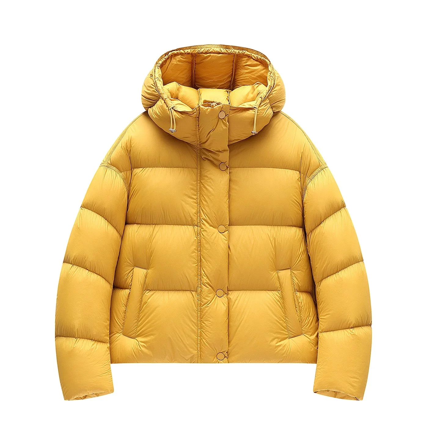 2025 hiver nouveau 90 duvet de canard blanc bouffée nuage doudoune femmes court à capuche épais pain manteau dame ample chaud Parkas vêtements d'extérieur