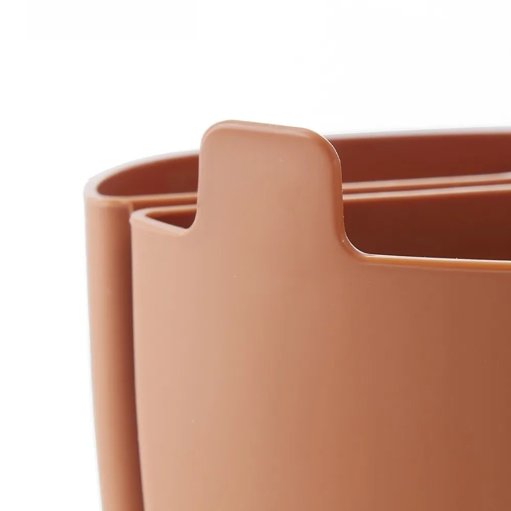 Food-grade Silicone Divided Stewpot Anti-slip Bottom 1800ml 3 Grids Inner Pot Large Capacity Heat-resistant Handle