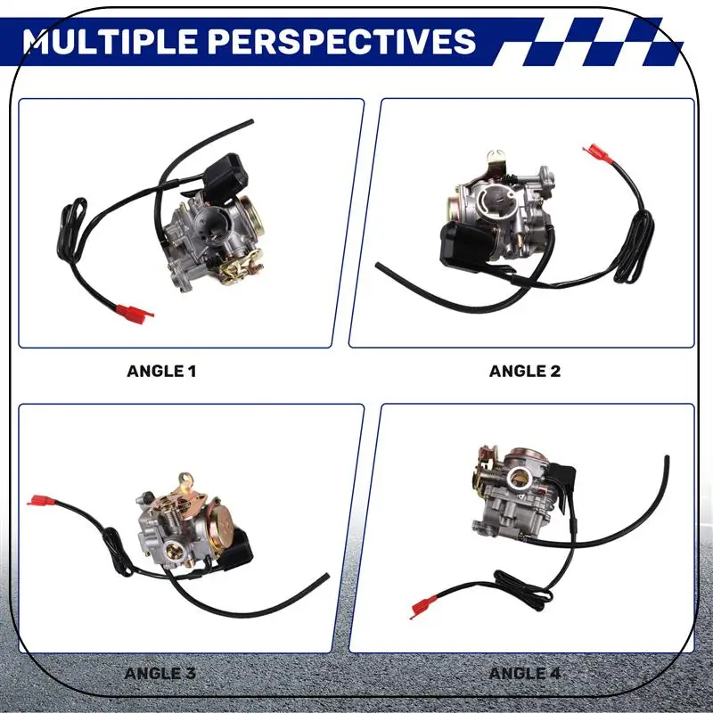 

ABNF!Performance PD18J Carburetor For GY6 50Cc Scooter Moped, Fits 139QMB 139QMA ATV & Go Kart