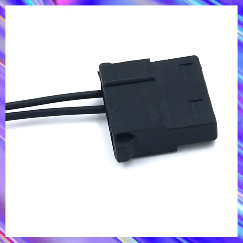 2Pcs IDE To 3 Pin Fan Power Cable Molex D Plug Power To 3 Pin Connector Computer PC Cooling Convertor Cable