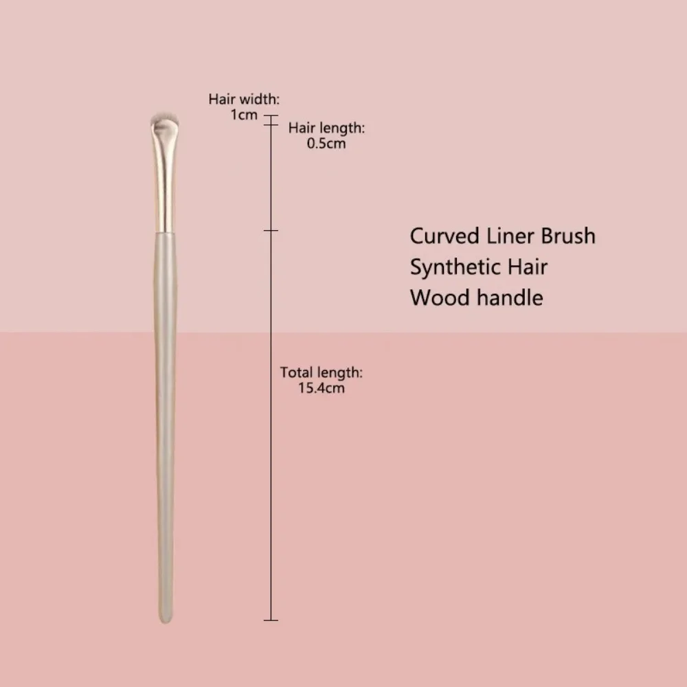 Neue Gebogene Make-Up Pinsel Kleine Dünne Make-Up Pinsel Eye Liner Scharfe Augenlid Kosmetik Pinsel Augen Kosmetische Werkzeuge