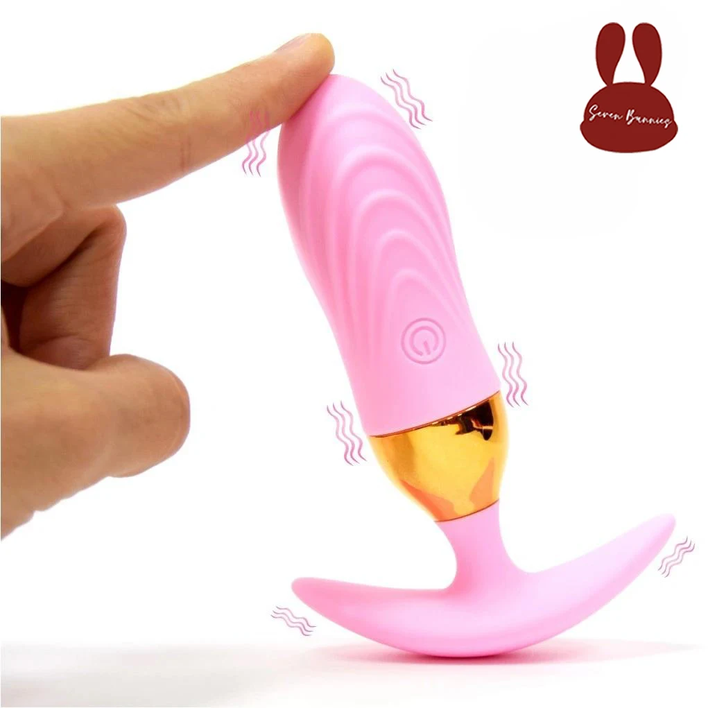 

Wireless Anal Butt Plug Prostate Massager Adults Gay Product Mini Bullet Clitoris Stimulator Vibrator Sex Toys for Women Men