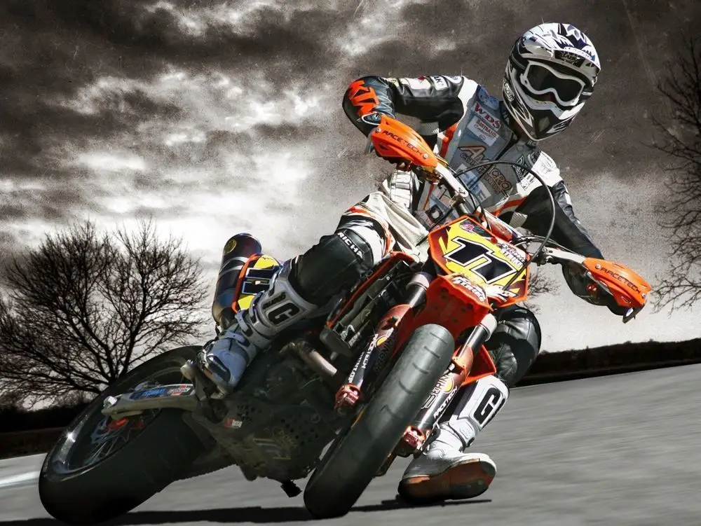 Motocross Poster Dirt Bike Jump Grote Print Wanddecoratie Voor Muurstickers Home Decor Schilderij Muurkunst